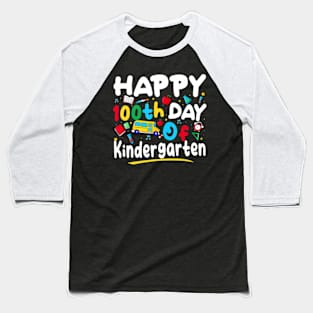 100 Days Of School Teacher 100th Day Of Kindergarten Baseball T-Shirt